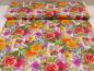 Preview: Patchworkstoff Clothworks Flowershop Rosen rot orange Ballenbreite